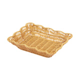 Maxbell Imitation Rattan Basket Multi Use for Office Desktop