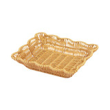 Maxbell Imitation Rattan Basket Multi Use for Office Desktop