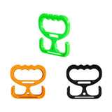 Maxbell Grocery Bag Carrier Handle Sturdy Comfortable Grip for Tanks Carry Bags Home Green
