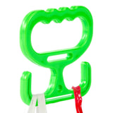 Maxbell Grocery Bag Carrier Handle Sturdy Comfortable Grip for Tanks Carry Bags Home Green