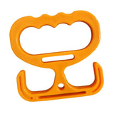Maxbell Grocery Bag Carrier Handle Sturdy Comfortable Grip for Tanks Carry Bags Home Orange