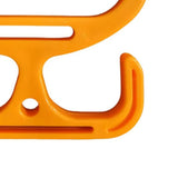 Maxbell Grocery Bag Carrier Handle Sturdy Comfortable Grip for Tanks Carry Bags Home Orange