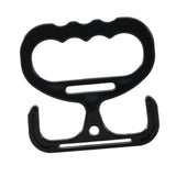 Maxbell Grocery Bag Carrier Handle Sturdy Comfortable Grip for Tanks Carry Bags Home Black