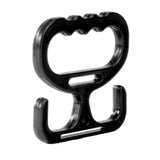 Maxbell Grocery Bag Carrier Handle Sturdy Comfortable Grip for Tanks Carry Bags Home Black