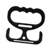 Maxbell Grocery Bag Carrier Handle Sturdy Comfortable Grip for Tanks Carry Bags Home Black