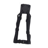 Maxbell Outdoor Luggage Strap Portable Elastic Strap for Train Hiking Outdoor Sports Black
