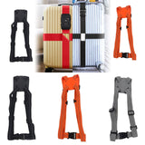 Maxbell Outdoor Luggage Strap Portable Elastic Strap for Train Hiking Outdoor Sports Black