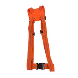 Maxbell Outdoor Luggage Strap Portable Elastic Strap for Train Hiking Outdoor Sports Orange