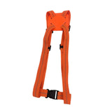 Maxbell Outdoor Luggage Strap Portable Elastic Strap for Train Hiking Outdoor Sports Orange