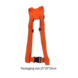 Maxbell Outdoor Luggage Strap Portable Elastic Strap for Train Hiking Outdoor Sports Orange