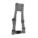 Maxbell Outdoor Luggage Strap Portable Elastic Strap for Train Hiking Outdoor Sports Gray