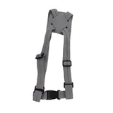 Maxbell Outdoor Luggage Strap Portable Elastic Strap for Train Hiking Outdoor Sports Gray