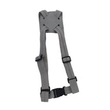 Maxbell Outdoor Luggage Strap Portable Elastic Strap for Train Hiking Outdoor Sports Gray