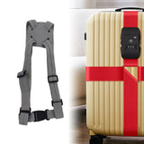 Maxbell Outdoor Luggage Strap Portable Elastic Strap for Train Hiking Outdoor Sports Gray