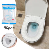 Maxbell 50x Disposable Toilet Seat Covers for Public Restroom Office Restaurant