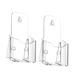 Maxbell Acrylic Brochure Holder Clear Display Stand for Literature Pamphlet Document 10.5cmx8.5cmx20cm
