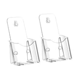 Maxbell Acrylic Brochure Holder Clear Display Stand for Literature Pamphlet Document 10.5cmx8.5cmx20cm