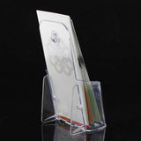 Maxbell Acrylic Brochure Holder Clear Display Stand for Literature Pamphlet Document 10.5cmx8.5cmx20cm