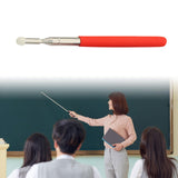 Maxbell Telescopic Teacher Pointer Teaching Pointer Stick for Kindergarten Classroom Red