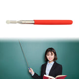 Maxbell Telescopic Teacher Pointer Teaching Pointer Stick for Kindergarten Classroom Red