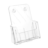 Maxbell Clear Display Stand Organizer Sign Reception Meeting Acrylic Brochure Holder 23.2cmx9.5cmx27.5cm