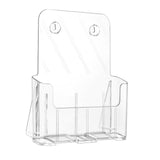 Maxbell Clear Display Stand Organizer Sign Reception Meeting Acrylic Brochure Holder 23.2cmx9.5cmx27.5cm