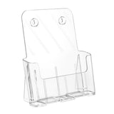 Maxbell Clear Display Stand Organizer Sign Reception Meeting Acrylic Brochure Holder 23.2cmx9.5cmx27.5cm