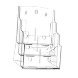 Maxbell Clear Display Stand Organizer Sign Reception Meeting Acrylic Brochure Holder 23.5cmx17cmx33cm