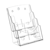 Maxbell Clear Display Stand Organizer Sign Reception Meeting Acrylic Brochure Holder 23.5cmx17cmx33cm