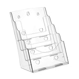 Maxbell Clear Display Stand Organizer Sign Reception Meeting Acrylic Brochure Holder 23.54cmx20cmx35cm