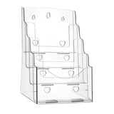 Maxbell Clear Display Stand Organizer Sign Reception Meeting Acrylic Brochure Holder 23.54cmx20cmx35cm