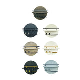 Maxbell Wall Storage Rack Round Key Holder Wall Mounted for Bedroom Dorm Living Room Style A