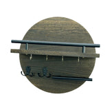 Maxbell Wall Storage Rack Round Key Holder Wall Mounted for Bedroom Dorm Living Room Style A