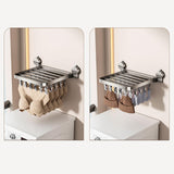 Maxbell Suction Cup Sock Drying Rack Folding Clothespin for Gloves Hats Laundry Room 30 Clips