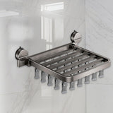 Maxbell Suction Cup Sock Drying Rack Folding Clothespin for Gloves Hats Laundry Room 30 Clips