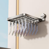 Maxbell Suction Cup Sock Drying Rack Folding Clothespin for Gloves Hats Laundry Room 30 Clips