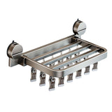Maxbell Suction Cup Sock Drying Rack Folding Clothespin for Gloves Hats Laundry Room 18 Clips