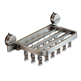 Maxbell Suction Cup Sock Drying Rack Folding Clothespin for Gloves Hats Laundry Room 18 Clips