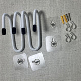 Maxbell 2 Pieces Skateboard Wall Hanger Adhesive for Clothing Game Controller Helmet