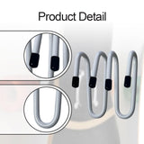 Maxbell 2 Pieces Skateboard Wall Hanger Adhesive for Clothing Game Controller Helmet