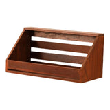 Maxbell Wall Shelf Storage Rustic Ideal Gift Wall Mount for Bedroom Office Farmhouse Brown