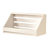 Maxbell Wall Shelf Storage Rustic Ideal Gift Wall Mount for Bedroom Office Farmhouse White