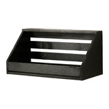 Maxbell Wall Shelf Storage Rustic Ideal Gift Wall Mount for Bedroom Office Farmhouse Black