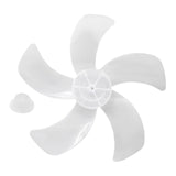 Maxbell Fan Blade Replacement Household Universal Professional Part Fitting 5 Leaves White