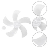 Maxbell Fan Blade Replacement Household Universal Professional Part Fitting 5 Leaves White