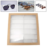 Maxbell Sunglasses Display Tray Eyeglass Display Case for Shop Selling Show Showcase