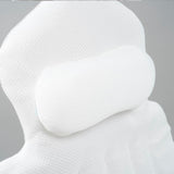 Maxbell Full Body Bath Pillow White with Hook Professional Sturdy SPA Bathtub Pillow