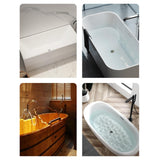 Maxbell Full Body Bath Pillow White with Hook Professional Sturdy SPA Bathtub Pillow