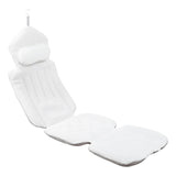Maxbell Full Body Bath Pillow White with Hook Professional Sturdy SPA Bathtub Pillow