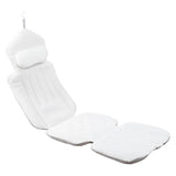 Maxbell Full Body Bath Pillow White with Hook Professional Sturdy SPA Bathtub Pillow